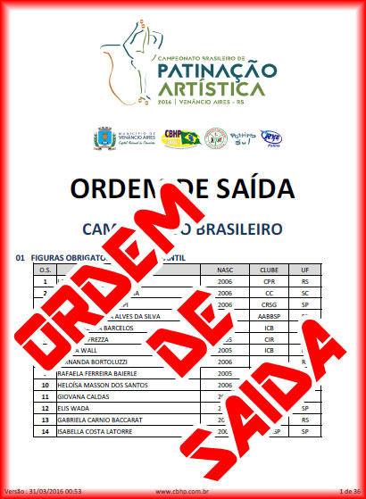 Ordem-saida