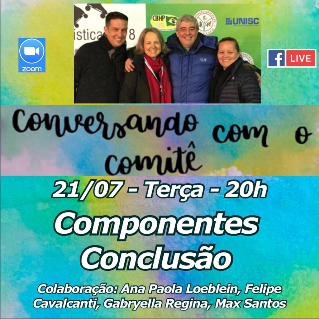 Conversando com o Comitê - Patinação Artística CBHP - Componentes Conclusão