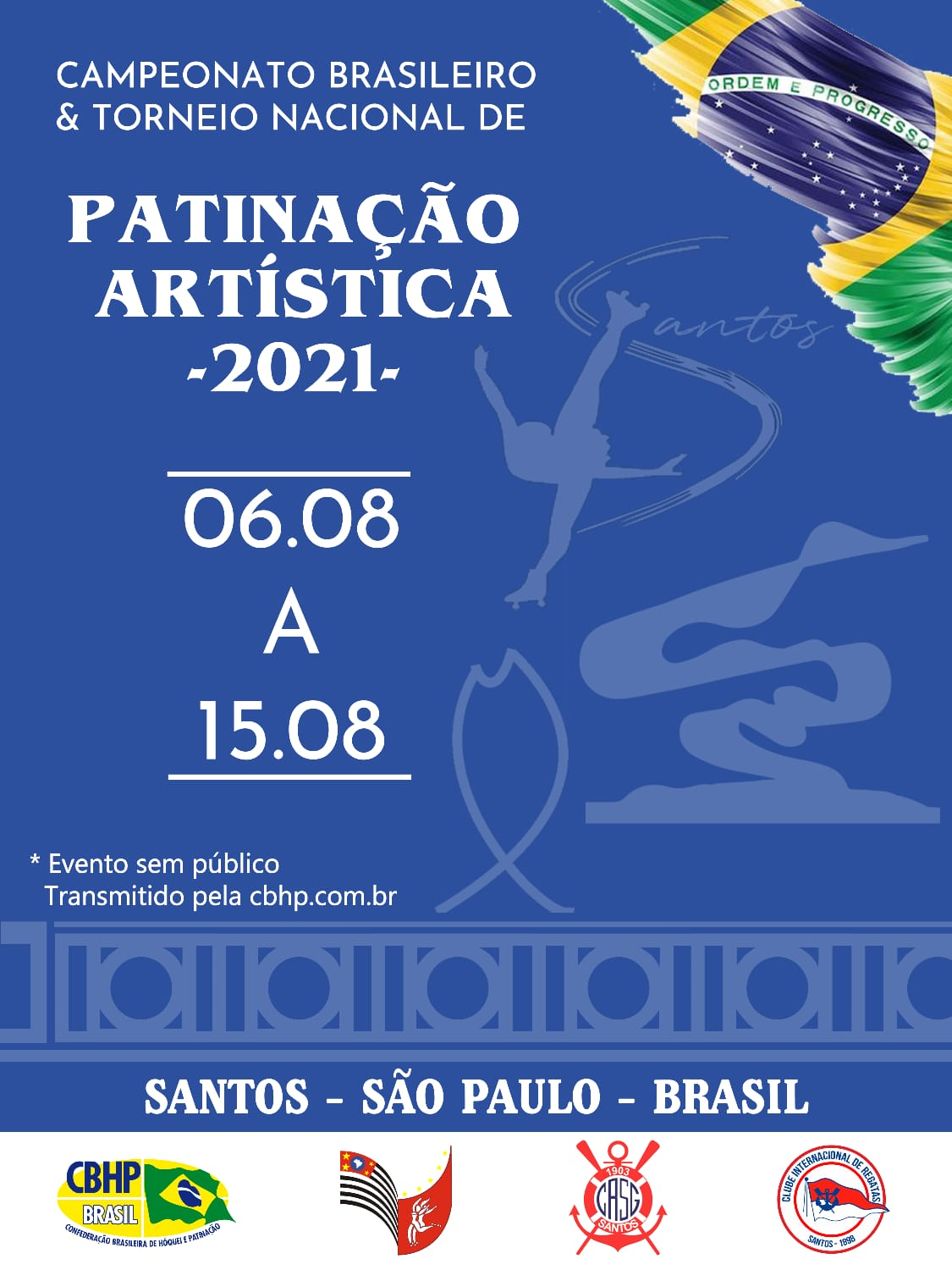 Campeonato Brasileiro de Patinação Artística Santos 2021